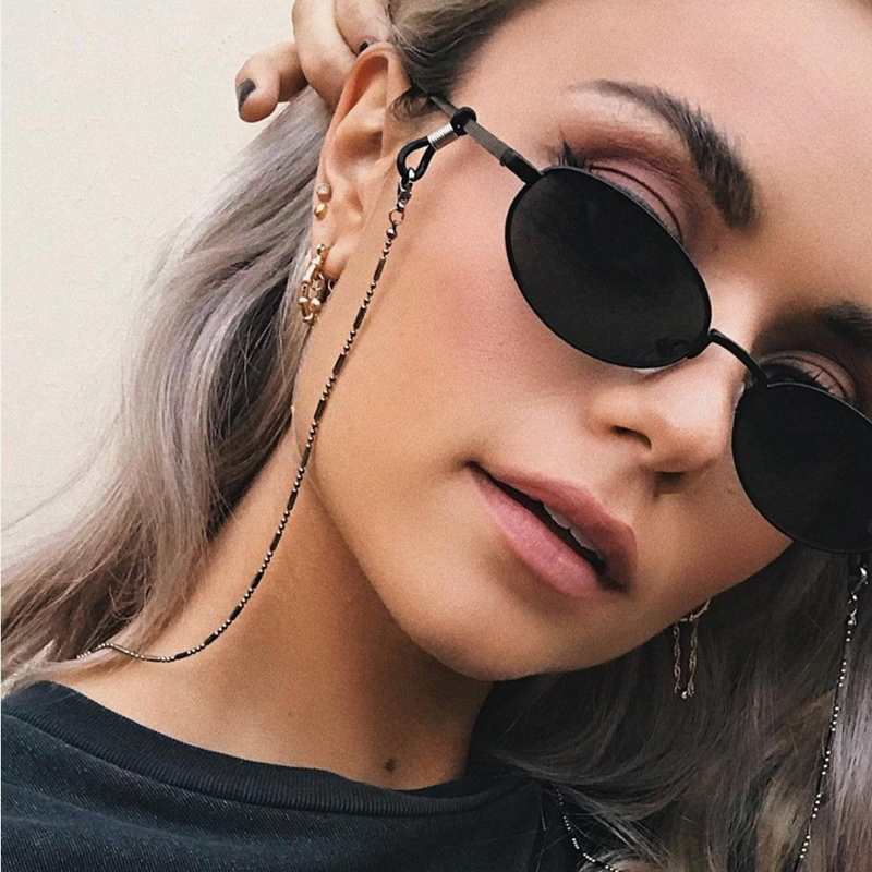 Men'S Fashion Necklaces - Mask Sunglasses Chains for Women Men