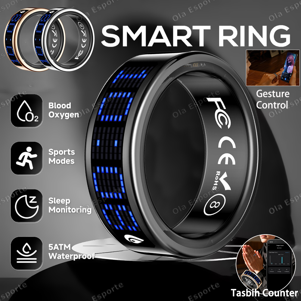 Men'S Fashion Rings - Call ID Reminder Smart Ring With