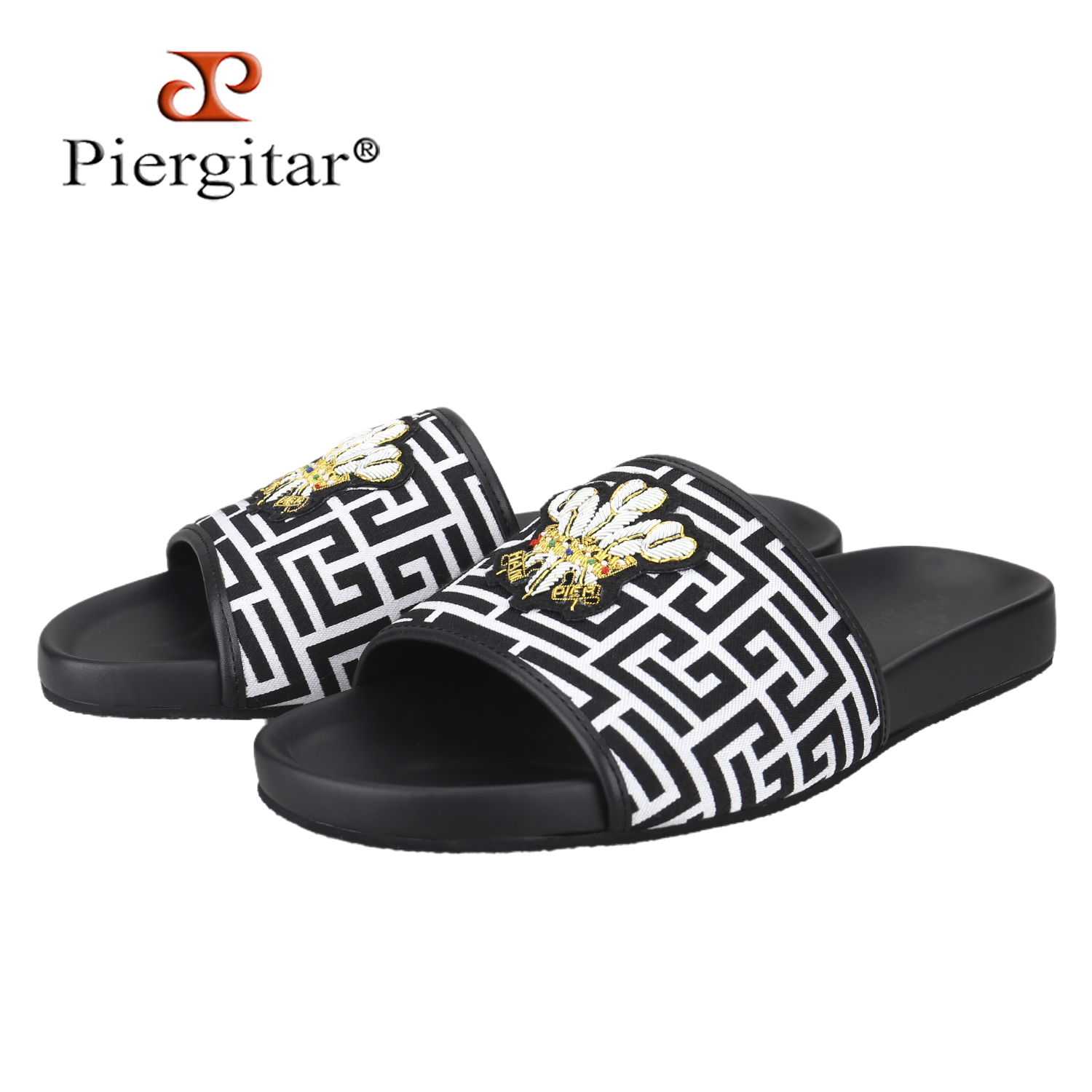 Men'S Fashion Model - Piergitar Summer Model Black And White