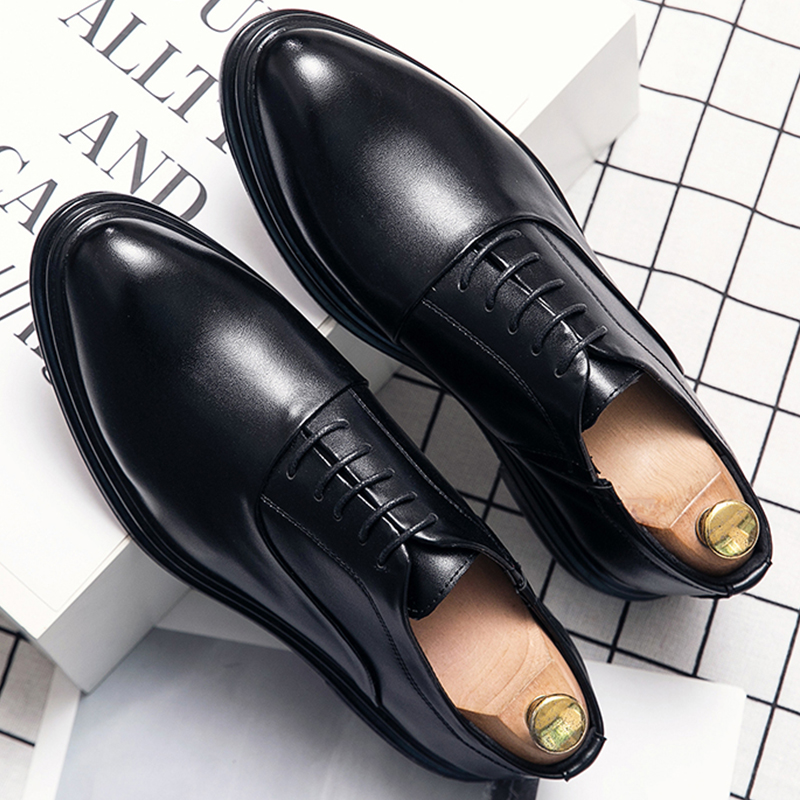 Oxford Shoes Brogue - Men's Dress Shoes Classic Oxfords Leather