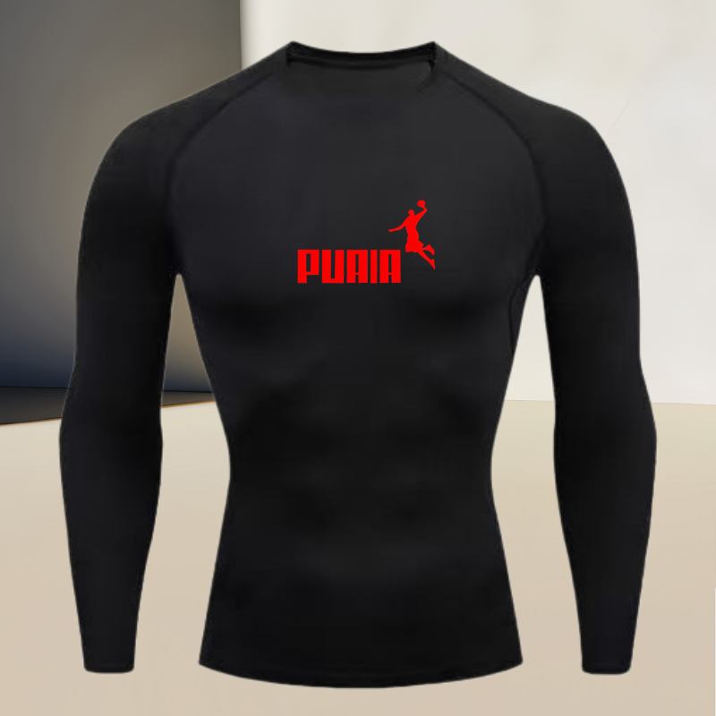 Muscle Tee Workout - Men's long sleeved round neck thin