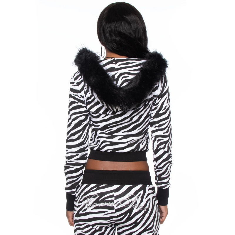 Mens Fashion Mullet - Y2K leopard print personalized fashionable European