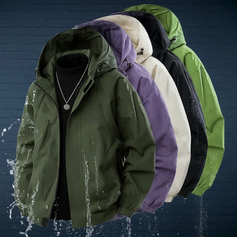 Windbreaker Men Zip - Unisex Waterproof Tactical Jacket Windbreaker Outdoor