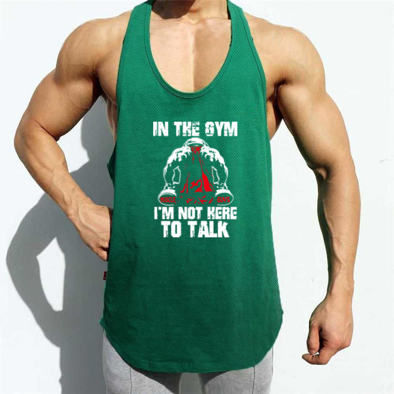 Muscle Tee Workout - Mens Quick Dry Mesh Running Vests