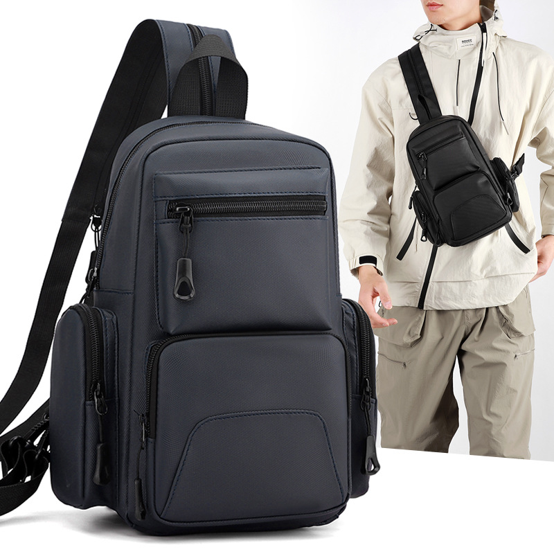 New Men's Chest Bag Casual Fas - đánh giá và giá Crossbody Bag Men