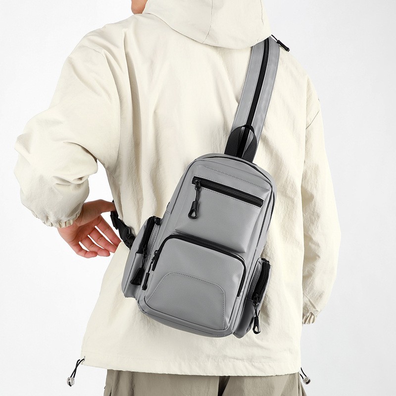 New Men's Chest Bag Casual Fas - đánh giá và giá Crossbody Bag Men