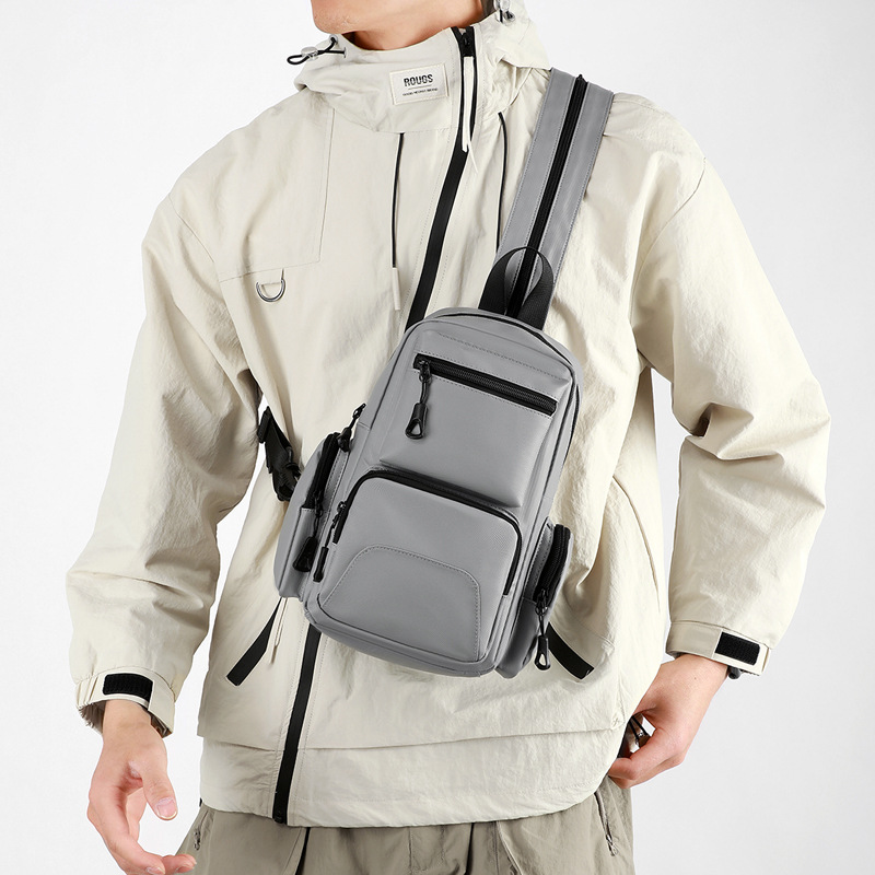 New Men's Chest Bag Casual Fas - đánh giá và giá Crossbody Bag Men