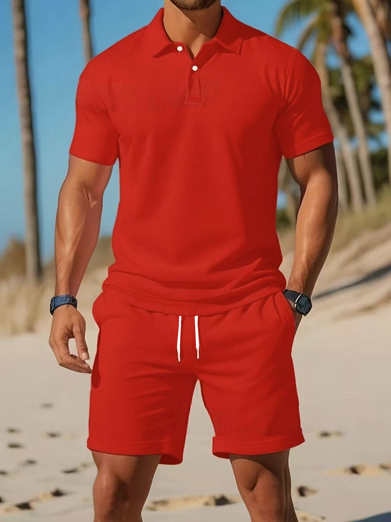 Summer Casual Versatile Fashio - đánh giá và giá Men'S Fashion Polo Shirt