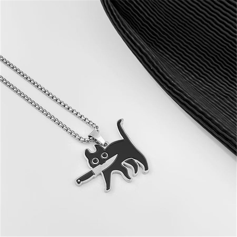Hip Hop Fashion Knife Cat Long - đánh giá và giá Mens Fashion Mullet