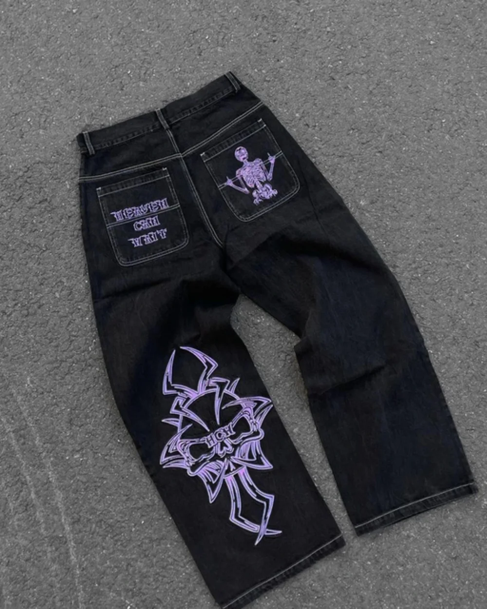 2025 New Prints Jeans Men Stre - đánh giá và giá Men'S Fashion With Baggy Jeans