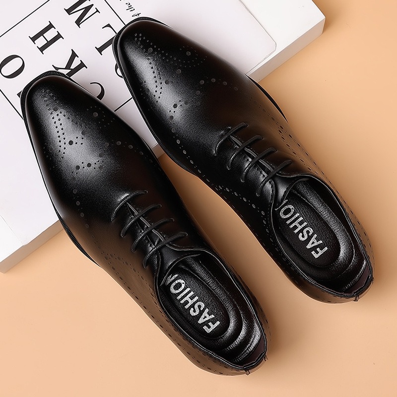 Goodyear Handmade Leather Men' - đánh giá và giá Oxford Shoes Brogue