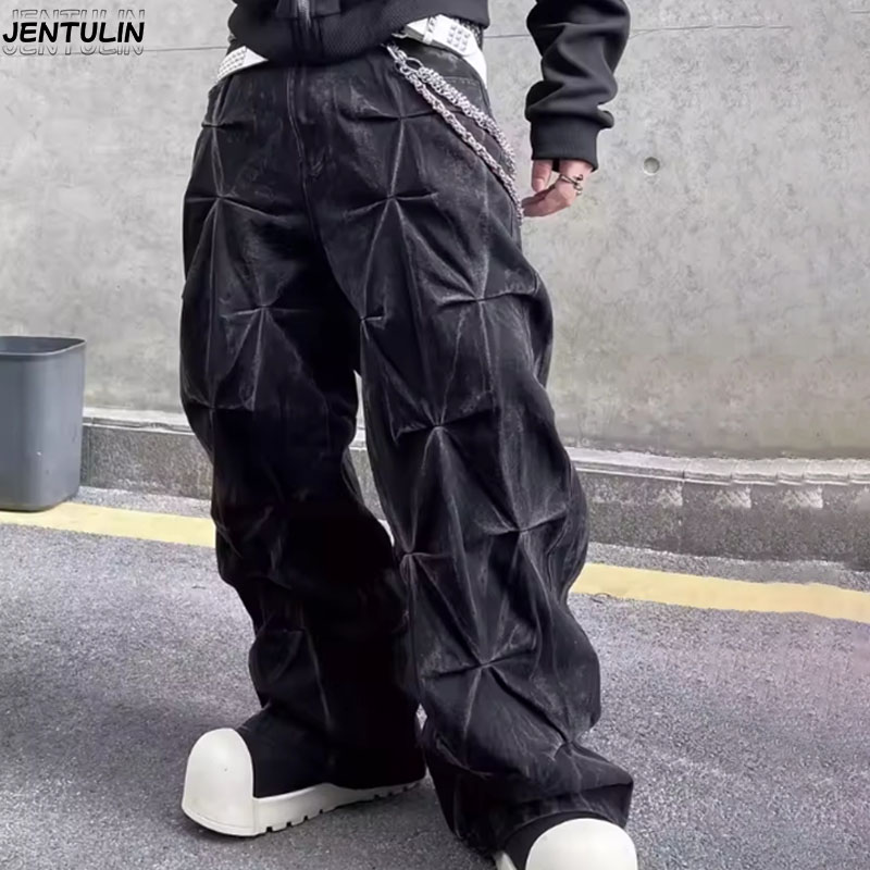 Y2K Aesthetics New Pattern Emb - đánh giá và giá Men'S Fashion With Baggy Jeans