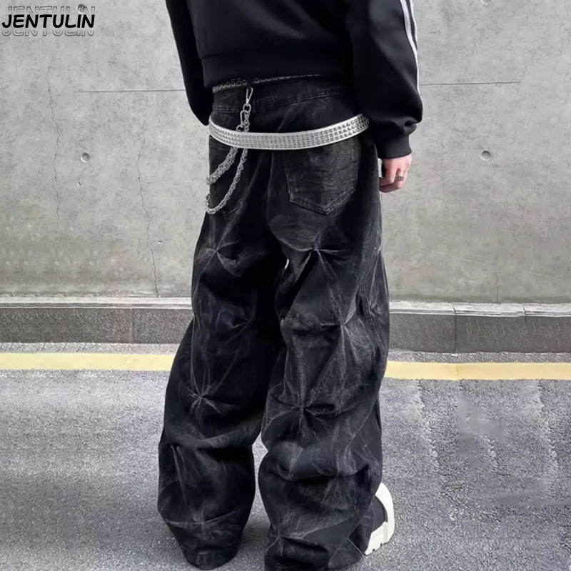 Y2K Aesthetics New Pattern Emb - đánh giá và giá Men'S Fashion With Baggy Jeans