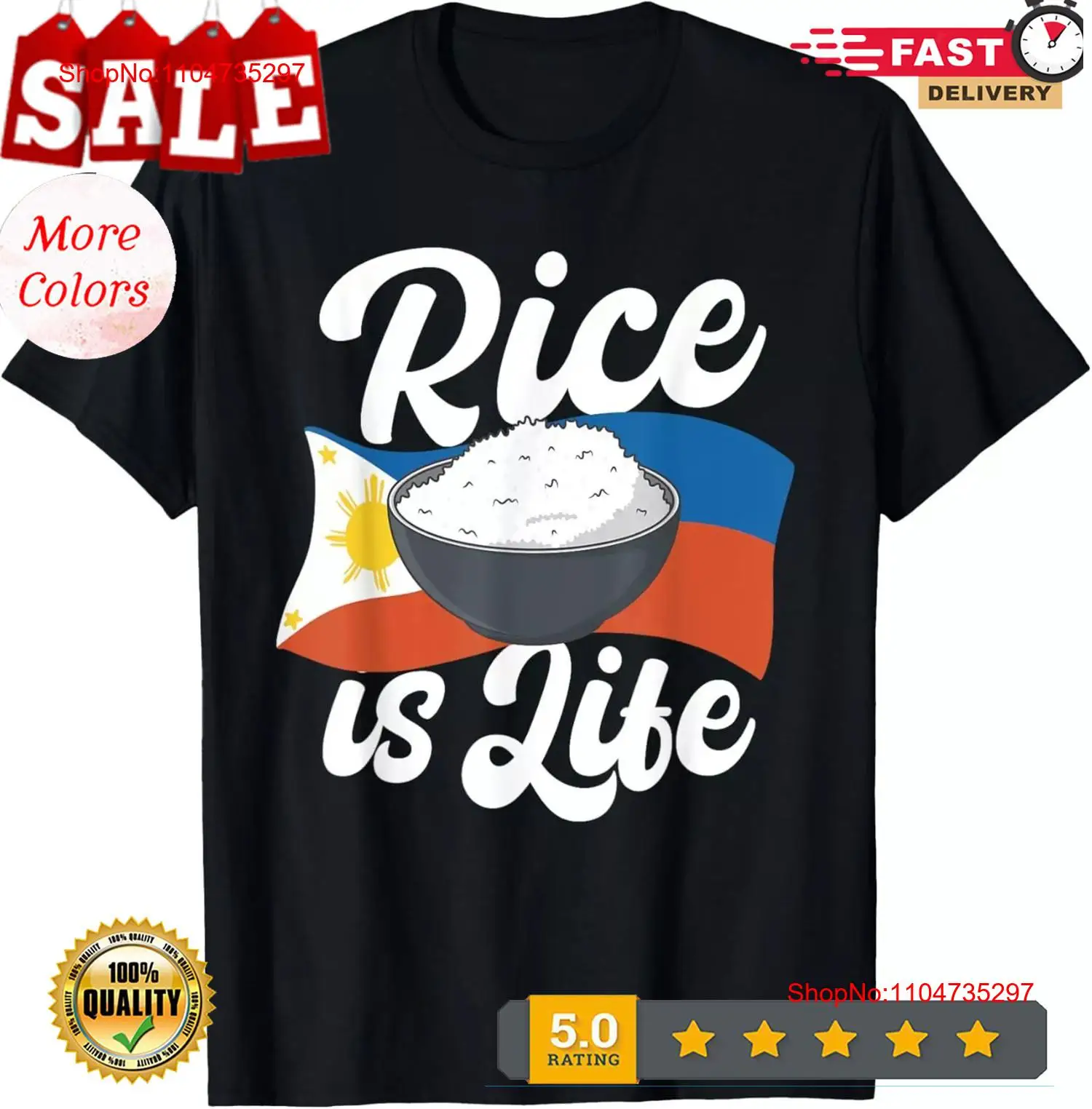 Rice Is Life Filipino Food Pro - đánh giá và giá Men'S Fashion Philippines
