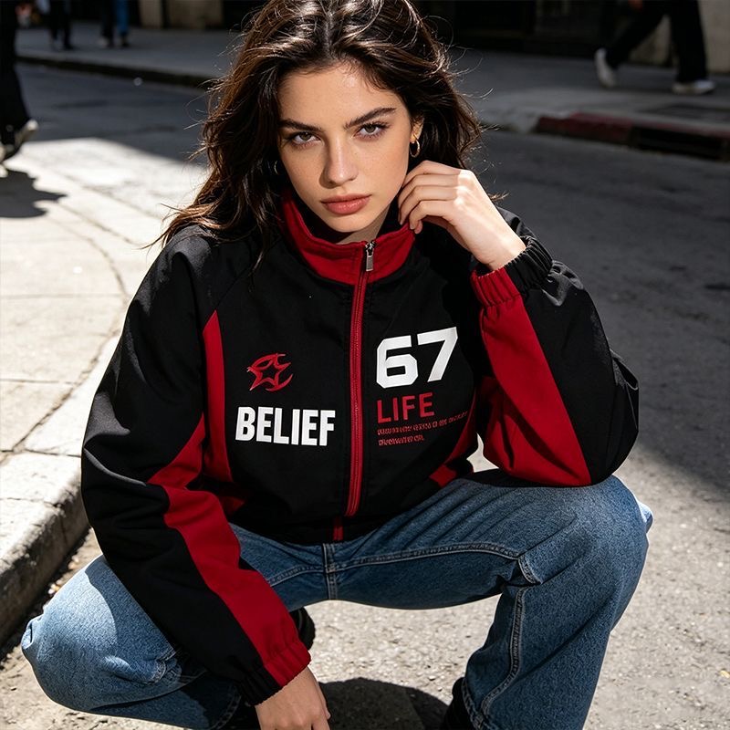 Casual Racing Style Jacket Men - đánh giá và giá Windbreaker Men Zip