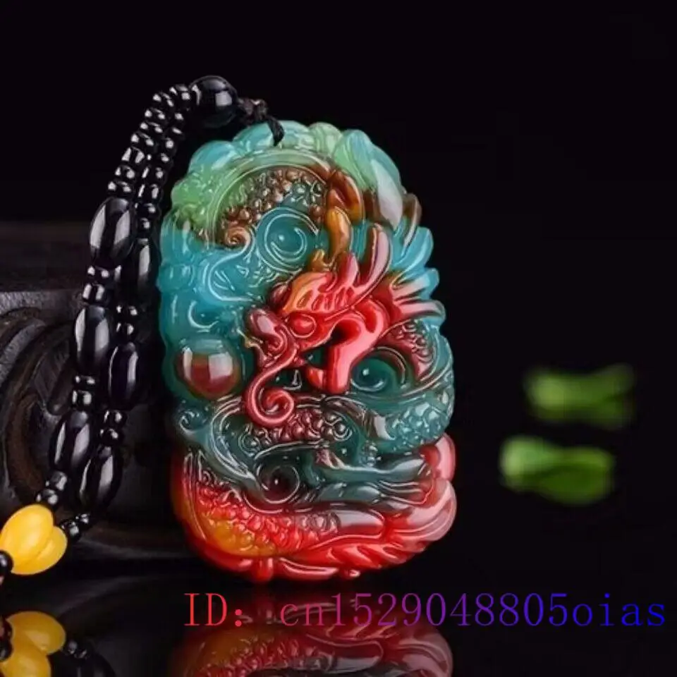 Real Jade Dragon Pendant Neckl - đánh giá và giá Men'S Fashion Jewelry