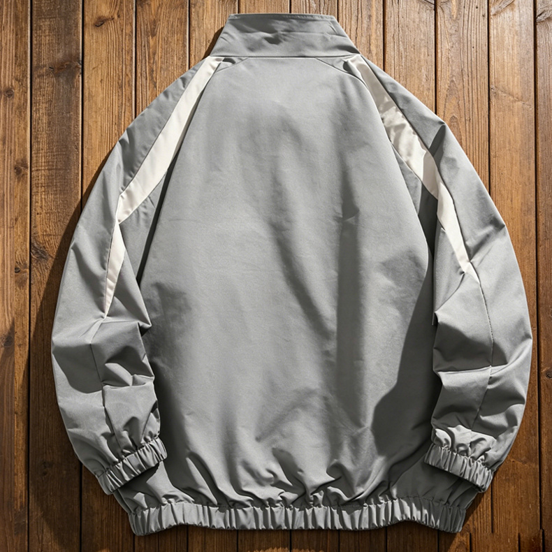 Men Navy White Color Block Tra - đánh giá và giá Windbreaker Men Zip