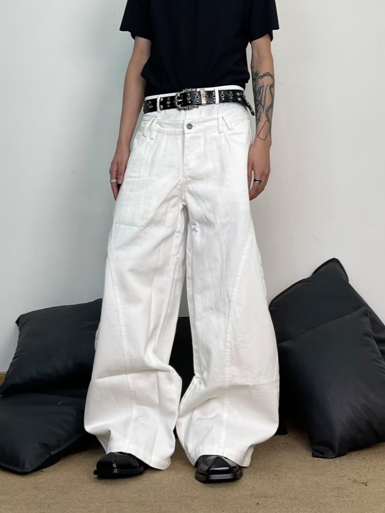 2026 Ropa Y2K Fashion Double W - đánh giá và giá Men'S Fashion With Baggy Jeans