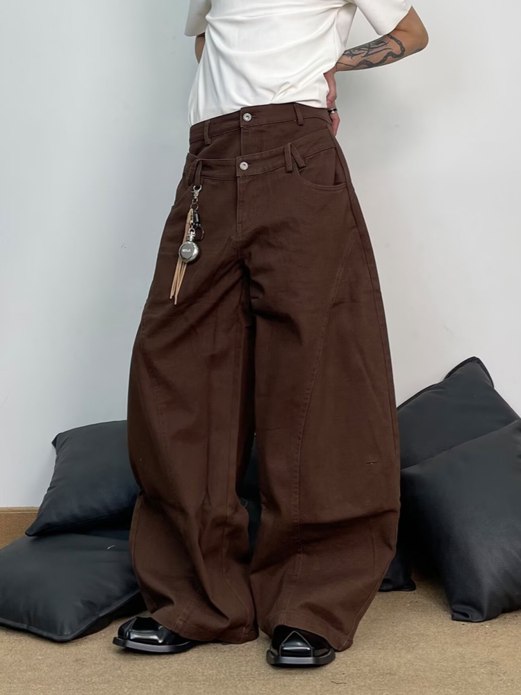 2026 Ropa Y2K Fashion Double W - đánh giá và giá Men'S Fashion With Baggy Jeans
