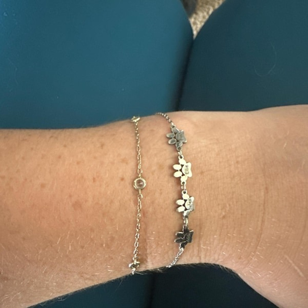 Custom Paw Print Anklet Bracel - đánh giá và giá Men'S Fashion Jewelry Bracelets