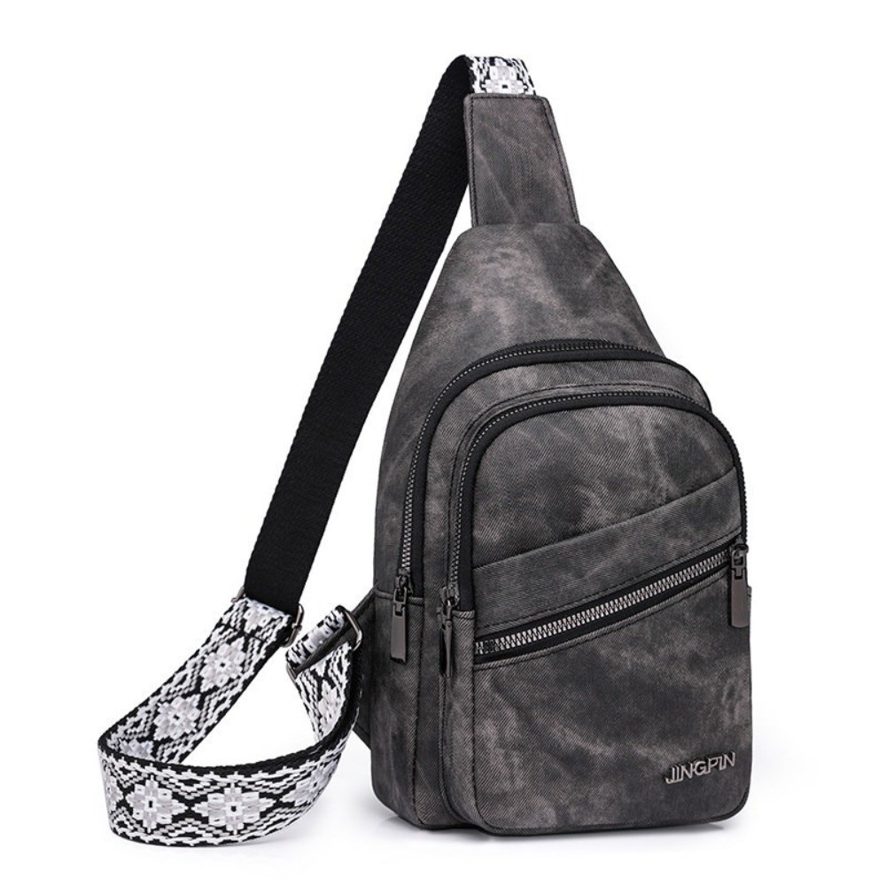 Fashion PU Leather Chest Bags  - đánh giá và giá Crossbody Bag Men