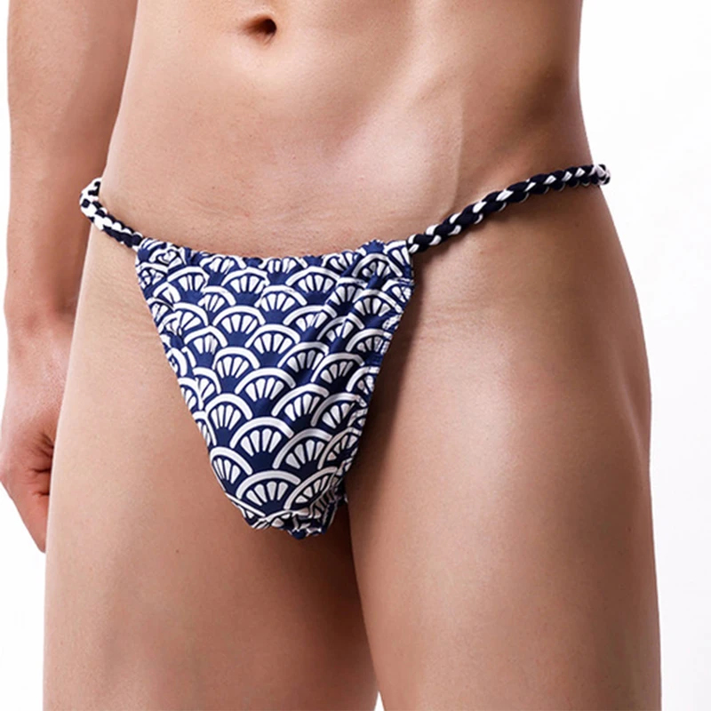 1pc Breathable Mens Printed Br - đánh giá và giá Men'S Fashion Underwear