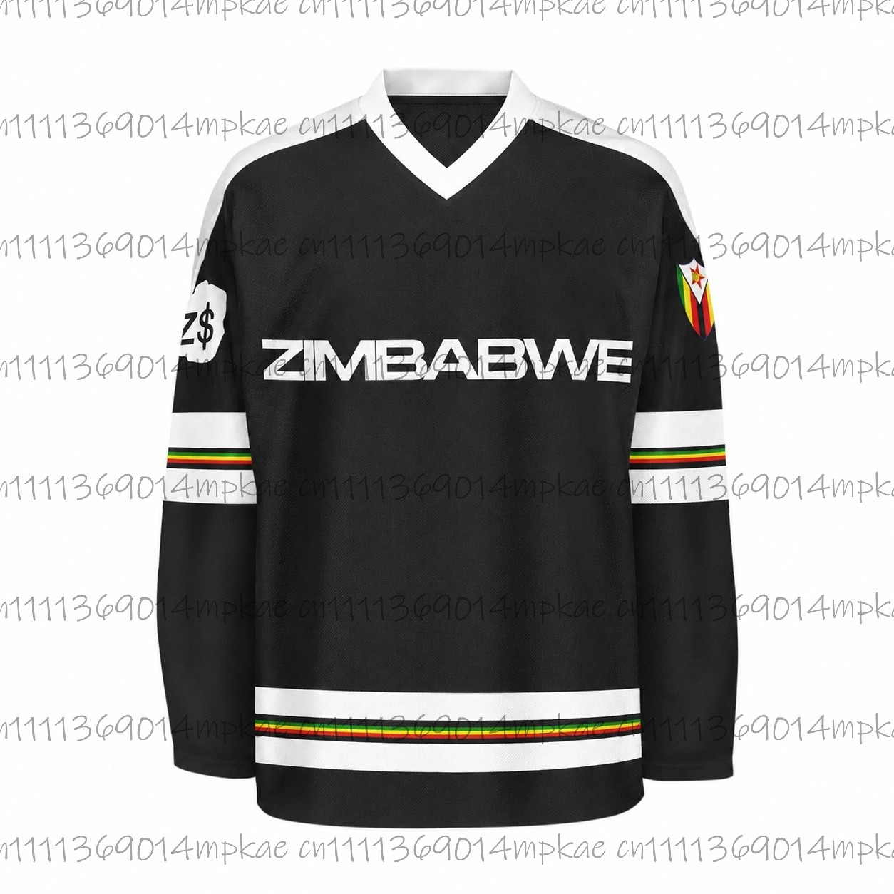 Men's Zimbabwe Printed V-Neck  - đánh giá và giá Men'S Fashion V Neck T Shirts