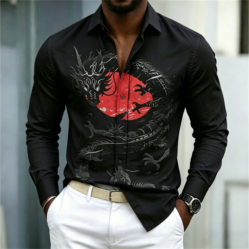 2026 New Men's Shirt White Bla - đánh giá và giá Queer Men'S Fashion