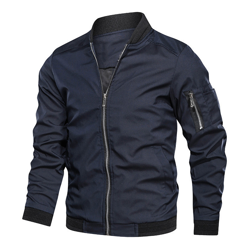Spring Autumn Men's Windbreake - đánh giá và giá Windbreaker Men Zip