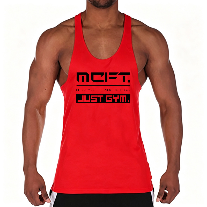 Running Men Cotton Gym Vest Ta - đánh giá và giá Muscle Tee Workout