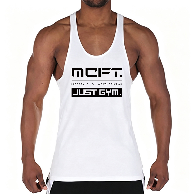 Running Men Cotton Gym Vest Ta - đánh giá và giá Muscle Tee Workout