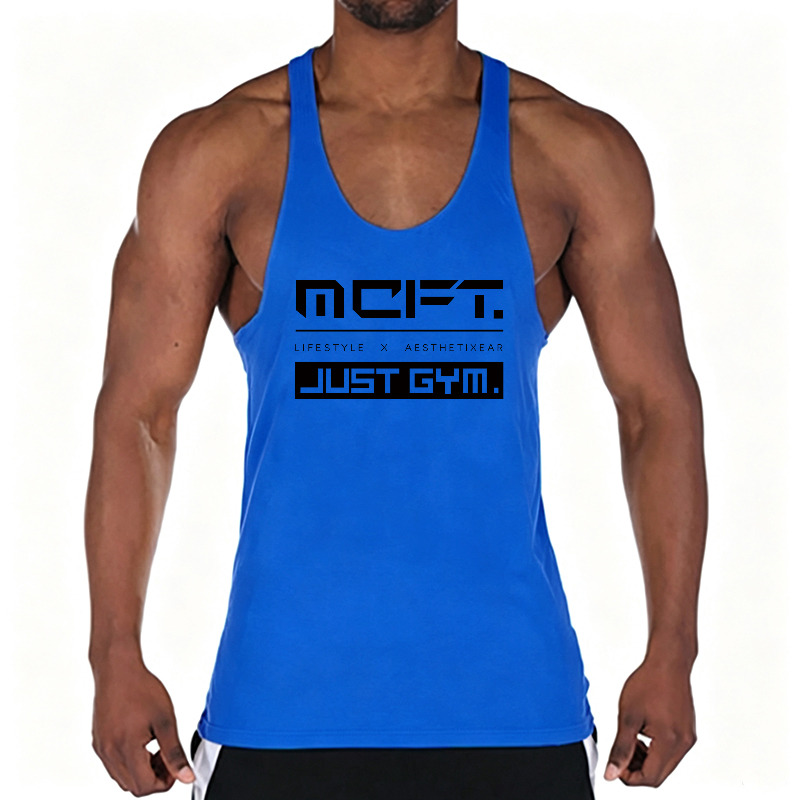 Running Men Cotton Gym Vest Ta - đánh giá và giá Muscle Tee Workout