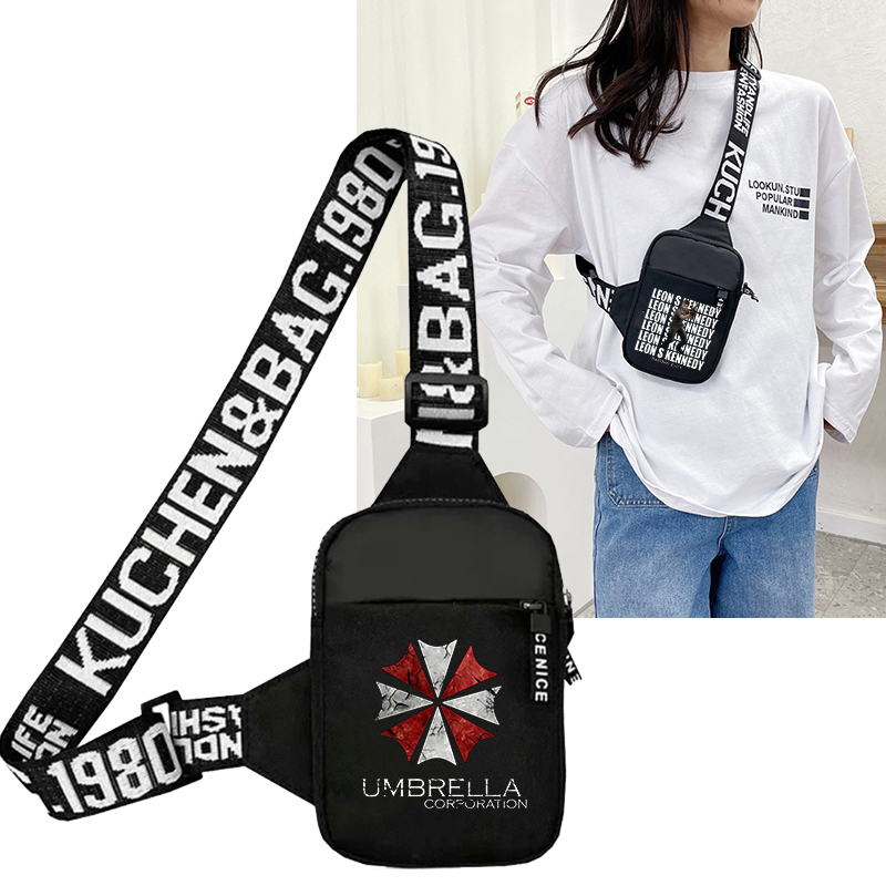 Resident Evil Sports Chest Bag - đánh giá và giá Crossbody Bag Men