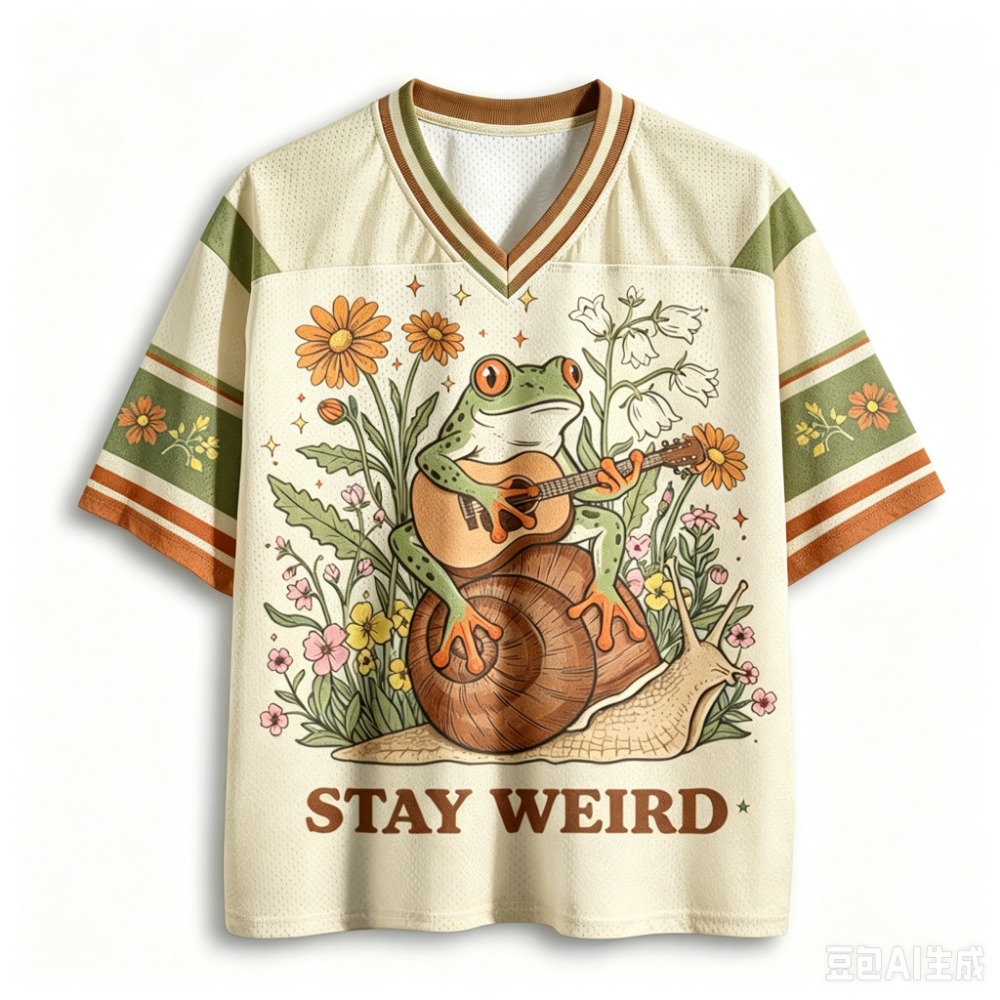 Frog and Snail Illustrations 3 - đánh giá và giá Men'S Fashion V Neck T Shirts
