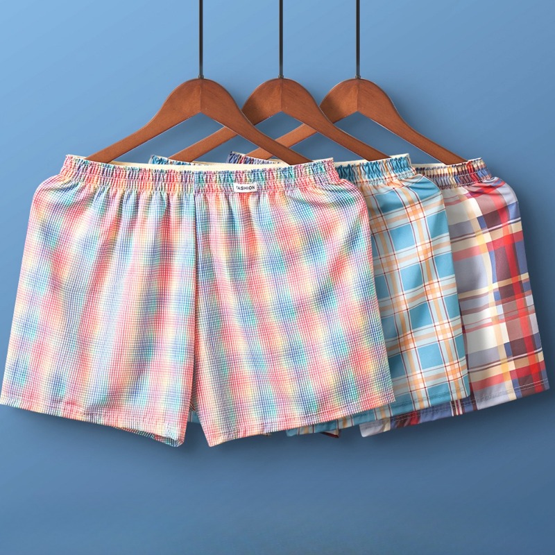 Plaid Arrow Pants Mens Casual  - đánh giá và giá Men'S Fashion Underwear