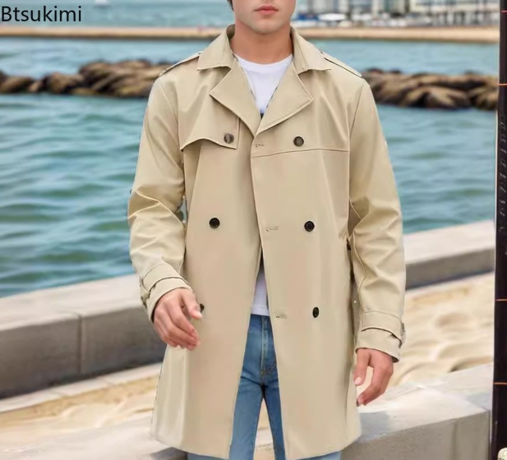 2026 Men's Trench Coats Fashio - đánh giá và giá Men'S Fashion X