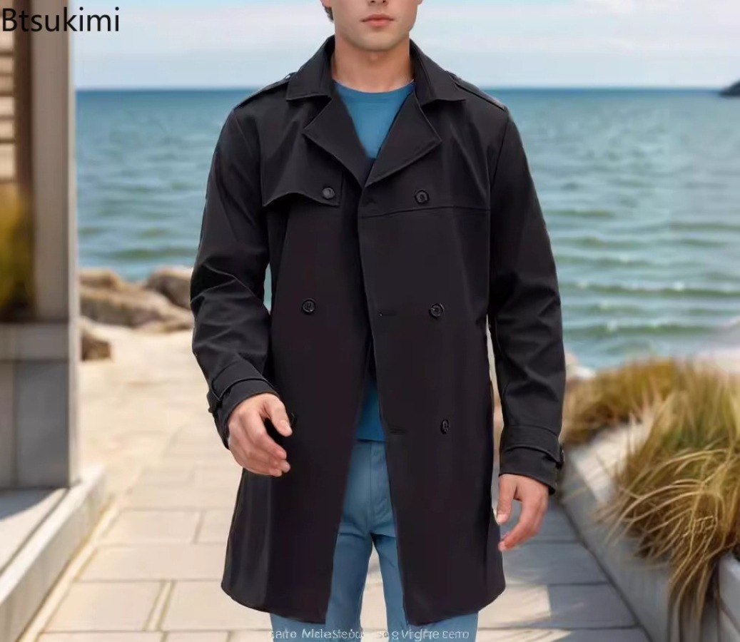 2026 Men's Trench Coats Fashio - đánh giá và giá Men'S Fashion X