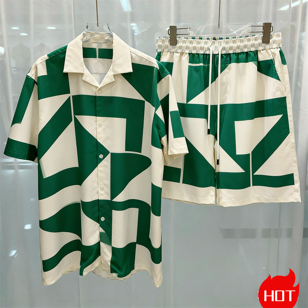 Fashion Summer Mens Shirt Suit - đánh giá và giá Queer Men'S Fashion