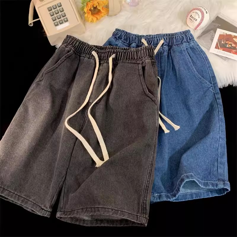 2026 New Korean Style Vintage  - đánh giá và giá Jeans Pants Fashion Men