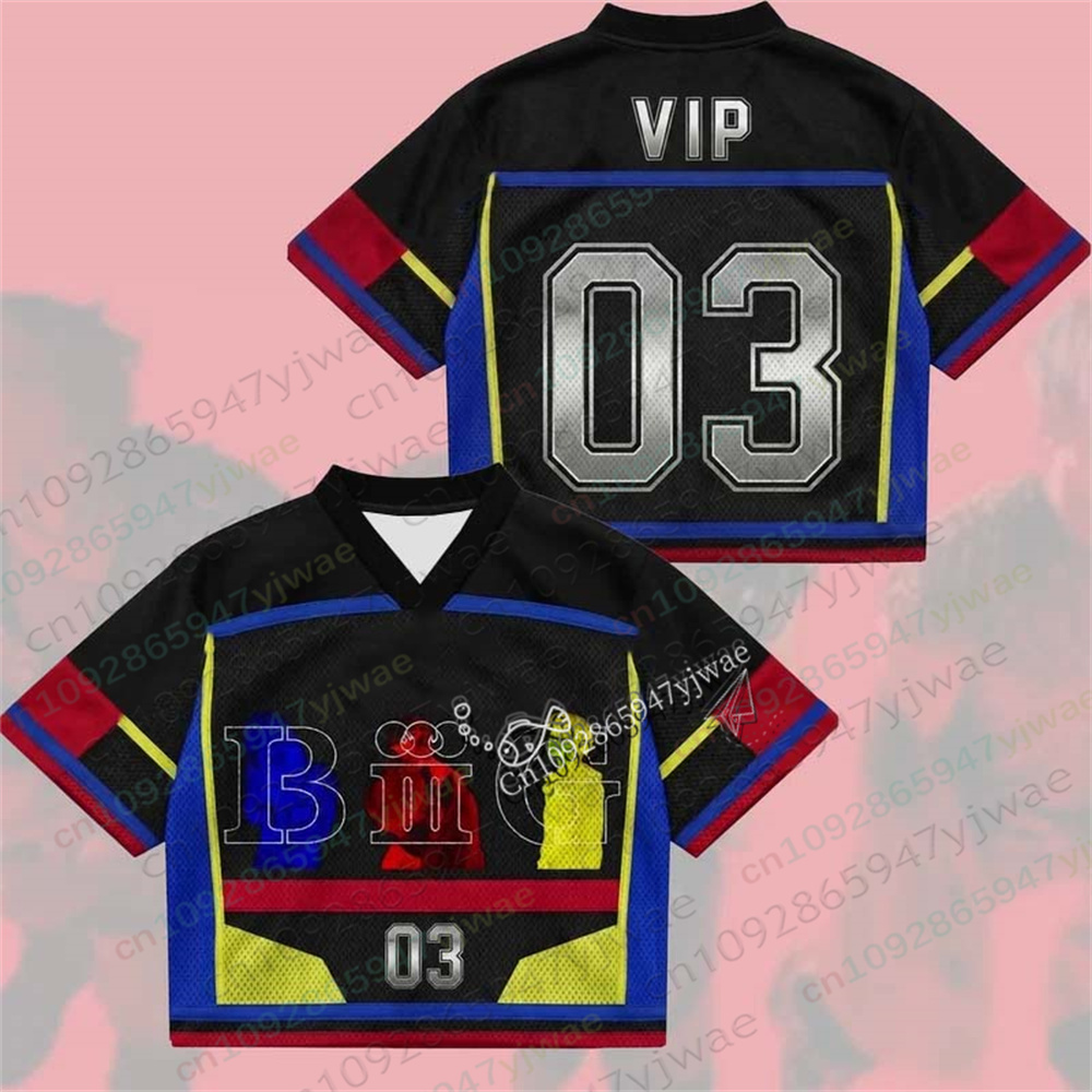 KPOP-Cosmos Piano Mesh Jersey  - đánh giá và giá Men'S Fashion V Neck T Shirts