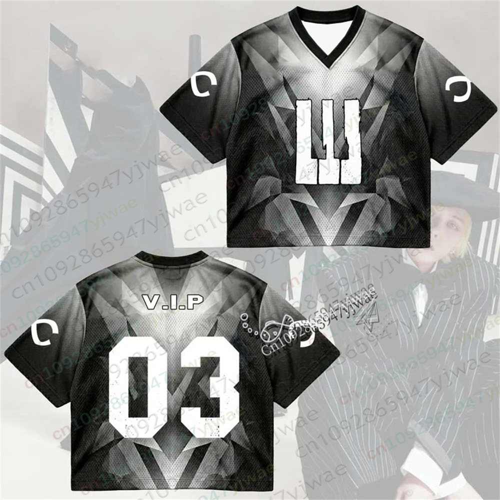 KPOP-Cosmos Piano Mesh Jersey  - đánh giá và giá Men'S Fashion V Neck T Shirts