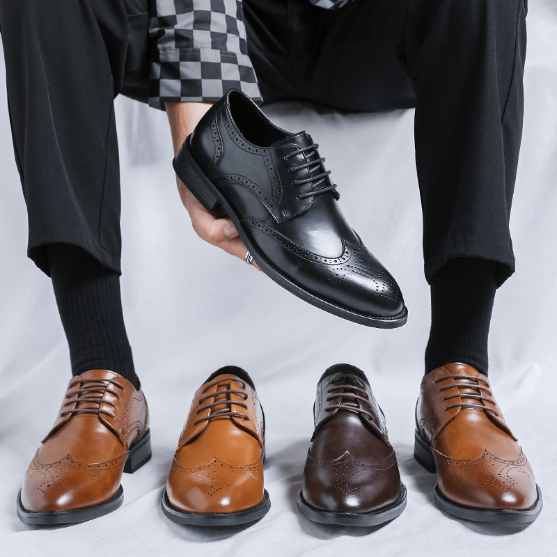 Handcrafted Mens Oxford Shoes  - đánh giá và giá Oxford Shoes Brogue