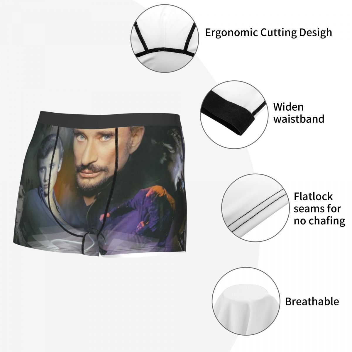 Male Fashion Johnny Hallyday U - đánh giá và giá Men'S Fashion Underwear