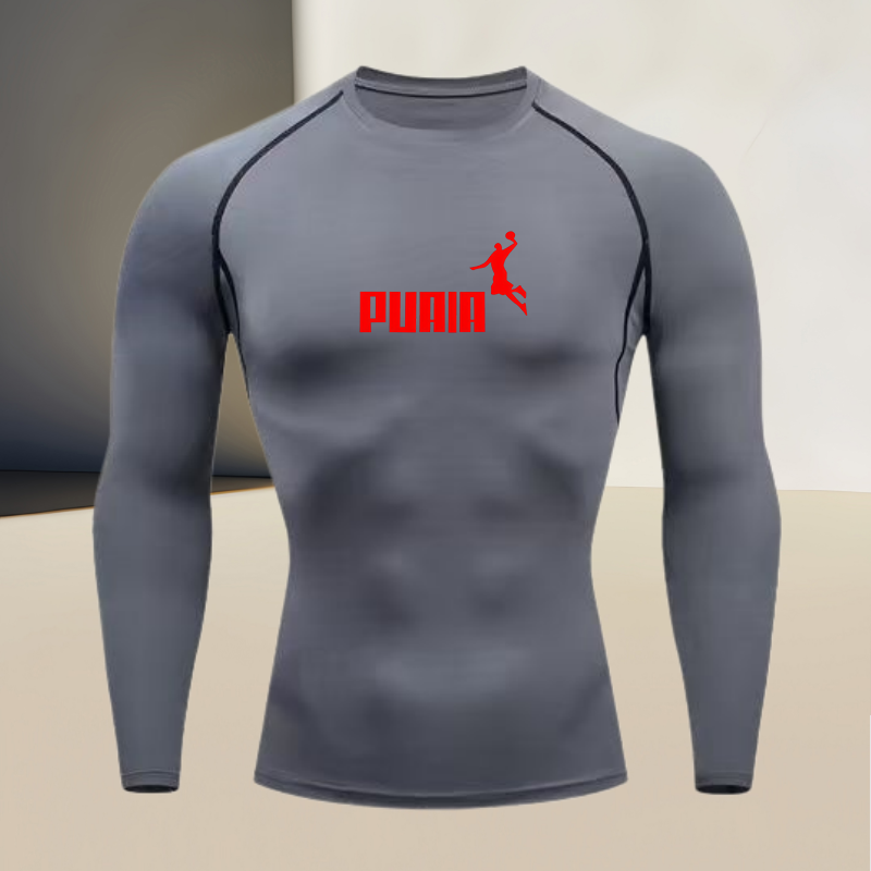 Men's long sleeved round neck  - đánh giá và giá Muscle Tee Workout