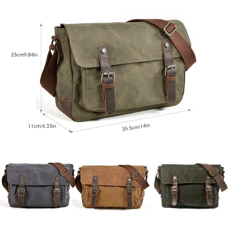 Vintage Men's Outdoor Casual C - đánh giá và giá Crossbody Bag Men