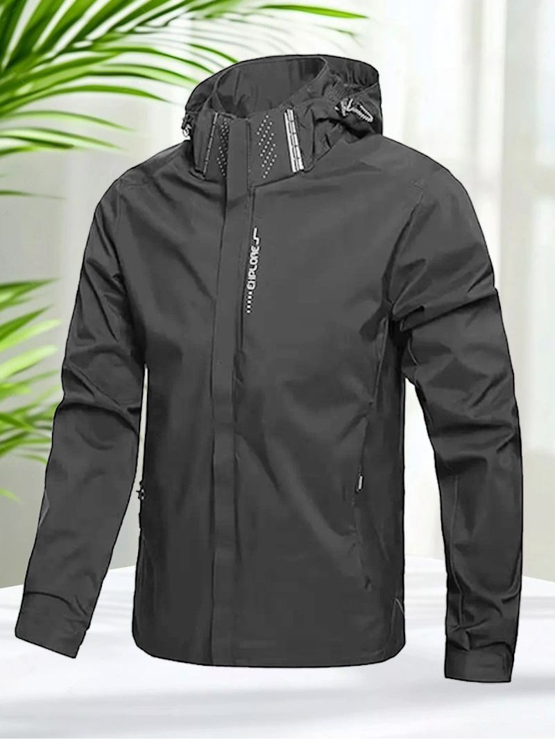Waterproof Jacket Men Outdoor  - đánh giá và giá Windbreaker Men Zip