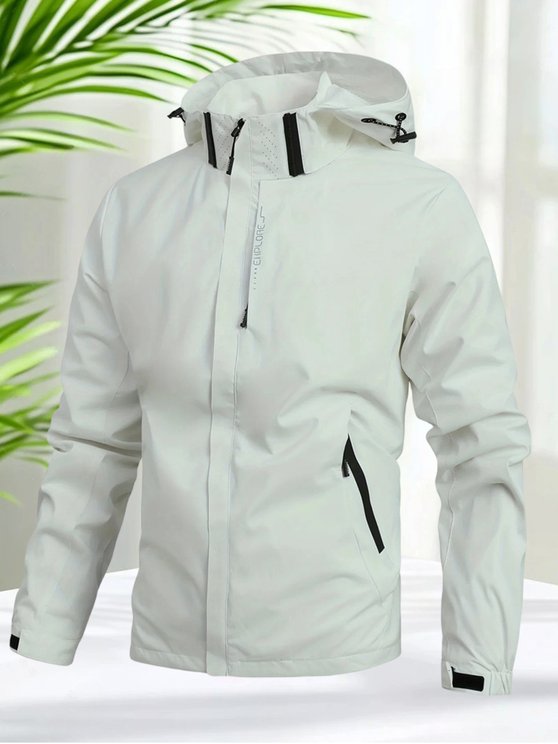 Waterproof Jacket Men Outdoor  - đánh giá và giá Windbreaker Men Zip