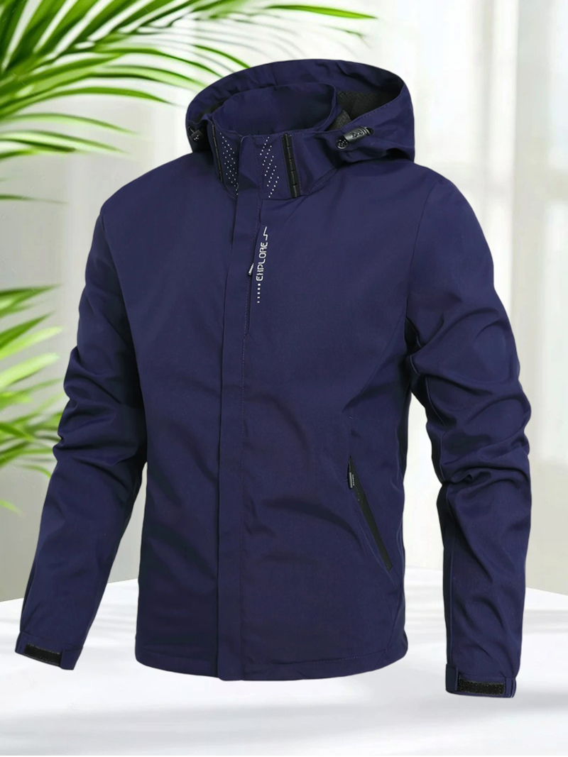 Waterproof Jacket Men Outdoor  - đánh giá và giá Windbreaker Men Zip
