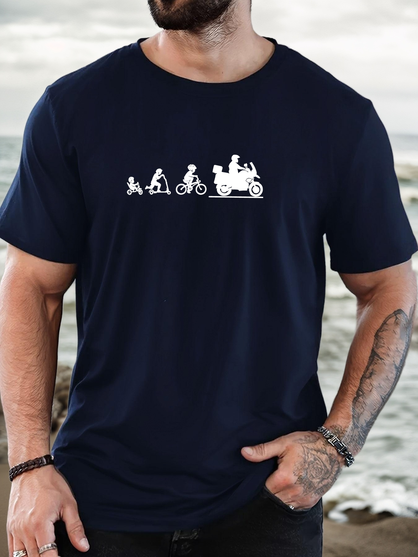 Fashion Mens Black Basic Tee D - đánh giá và giá Men'S Fashion Evolution