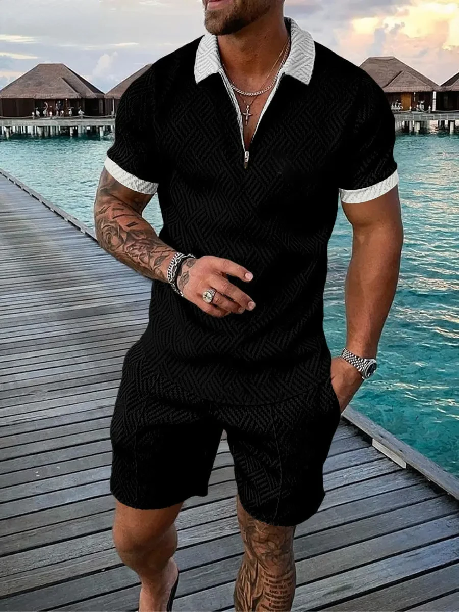 2026 New Summer Men's Suit Tre - đánh giá và giá Men'S Fashion Polo Shirt